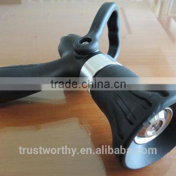 Taiwan Fireman Heavy Duty Level Flow Control Aluminum Garden Hose Nozzle photo-3