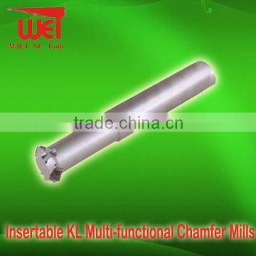 KL Multi-functional Chamfer Insertable Mills for cnc