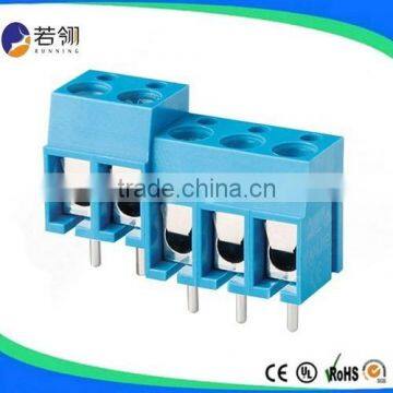 UL PCB Screw Type Terminal Block Connector Pitch 5.0mm 10mm