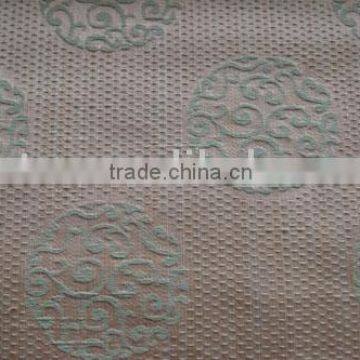 medallion design jacquard curtain fabric