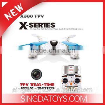 2015 New products MJX 2.4G 4CH 6Axis FPV RC Quadcopter With HD Camera X300C