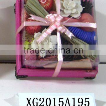 100% Pure Natural Botanical Potpourri And Dried Flower In Square PVC Box For Home Decoration&Wholesale