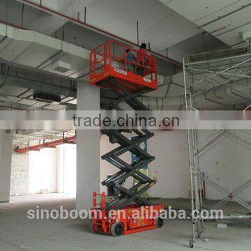 10M lifting height mini scissor lifts for sale