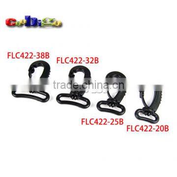 Plastic Heavy Duty Swivel Snap Hook for Backpack Buckle Belt Strap #FLC422-20B/25B/32B/38B