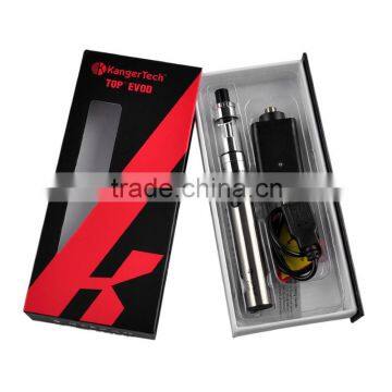 Pure Taste classic 650mAh evod battery kanger topevod kit with sub ohm tank, 1.7ml top filling vape tanks