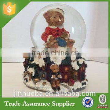 Custom Christmas Decoration Dog Snow Globes