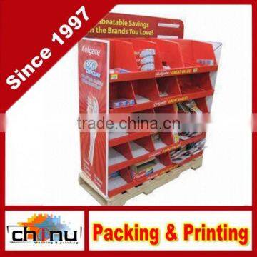 Cardboard Corrugated Pallet Rack Display (310018)