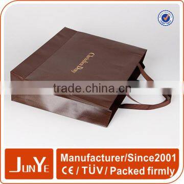 Hot Stamping Recycle Cloth Shopping Bag With Handle