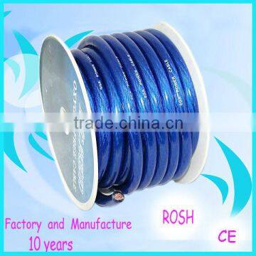 1/0 AWG PVC insulation car battery cable