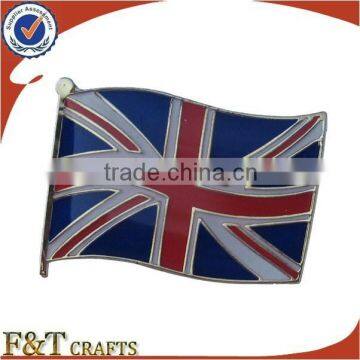 custom made Country Britain metal flag pin