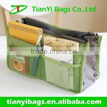 Bag in bag handbag organizer plastic bag insert