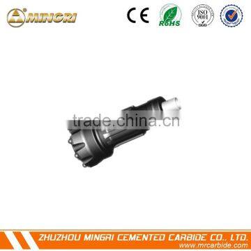 Highly compressed tungsten carbide hammer drill bits