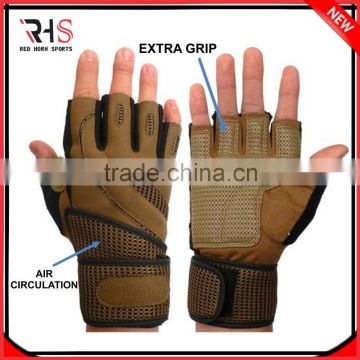 RHS CROSS FIT WEIGHTLIFTING GLOVES, COOL MAX GLOVES