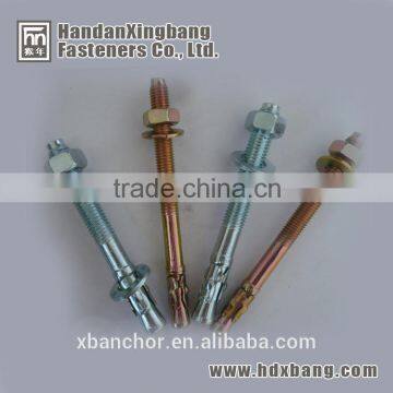 ANSI 1/2 through bolt with three clips made in hebei handan yongnian