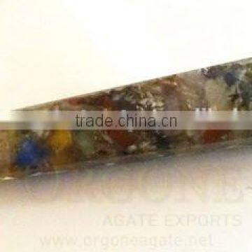 Wholesale Orgone Mix Chakra Stone Obelisk Healing Point