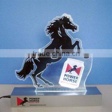Acrylic Led Lighted Sign Holder With Base, Acrylic Sign, LED Acrylic Sign Holder photo-4