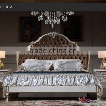 Luxury Antique Wooden Bedroom Furniture Antique Hand Carved Chair Furniture photo-4