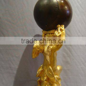 desk clock with ball