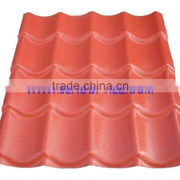 tile size of plastic roofing tiles