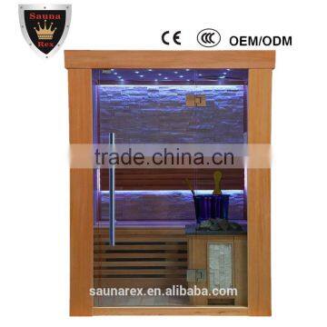 2016 new design deluxe dry sauna, mini sauna room