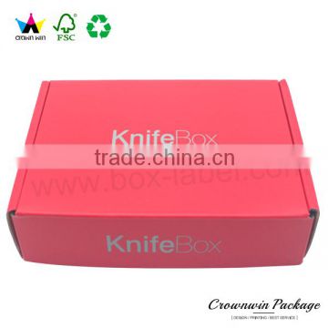 Folding corrugated cardboard shoe box packaging wholesale