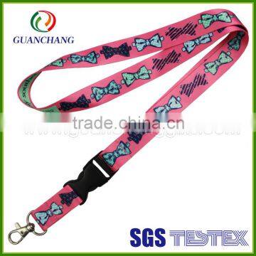 Factory price polyester lanyard with wonderful logo