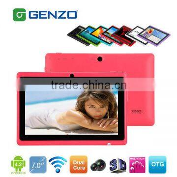 Best Price 7 Inch Android 4.2 Tablet Pc With Front And Back Camera