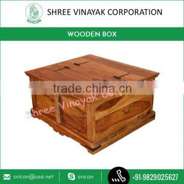 100% Quality Assured Wooden Box for Home Furniture at Affordable Price