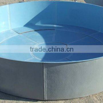 Large Fiberglass fish farming tank /fish tank for indoor fish farm water tank