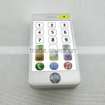 YL399OEM Lovely Musical Phone Plastic Toys,kids Toy Cell Phone,plastic Mobile Phone Toy