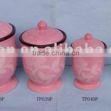 ceramic canister set