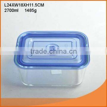 Nice Design Borosicate Glass Food Container for North America Market