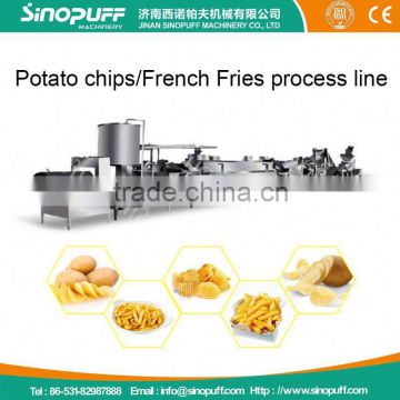 High Quality New Condition Stainless Steel Potato Crisp Processing Equipment