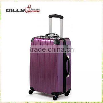 fashion lightweight abs pc travel trolley luggage bag cabine size travel bag