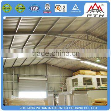 High quality low cost prefabricated factory workshop steel structure frame house building