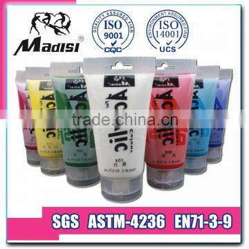 Factory direct acylic paint with ASTMD-4236 and EN71-39 certification
