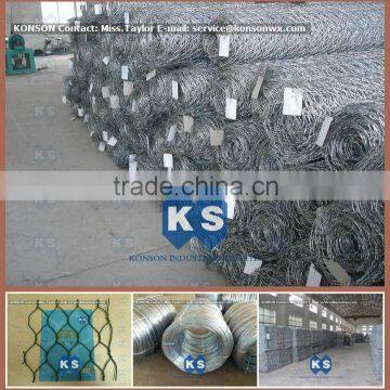 Heavily Hexagonal Wire Mesh Gabion Roll With Competitive Price