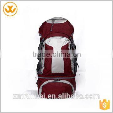 Custom fashion design climbing adjustable cheap hiking backpack sale