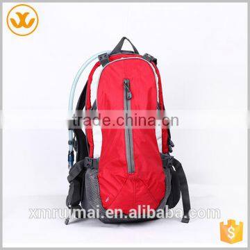 2015 most popular hiking hydration red oxford backpacks for rural areas