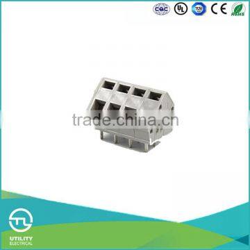 UTL Latest Chinese Products 5mm Mount PCB Screw Plastic Terminal Block Connector 26-12AWG