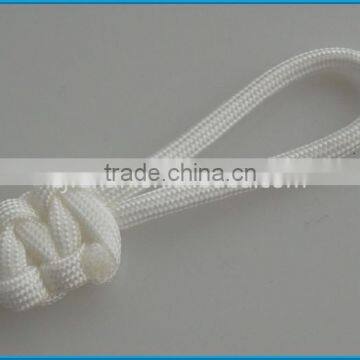 Custom Design Braided Handmade Cobra Weaving Paracord Zipper Puller Fist Knot Paracord Zipper Puller photo-2