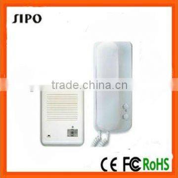 2012 hot sale wired audio digital doorphone