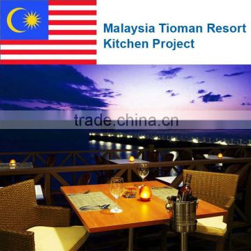 Malaysia Tioman Resort Kitchen Project By Shinelong