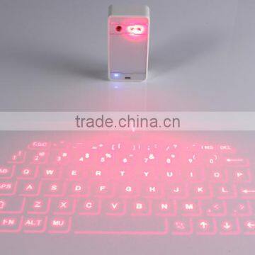 New inovative bluetooth laser keyboard with loud speaker and mouse function