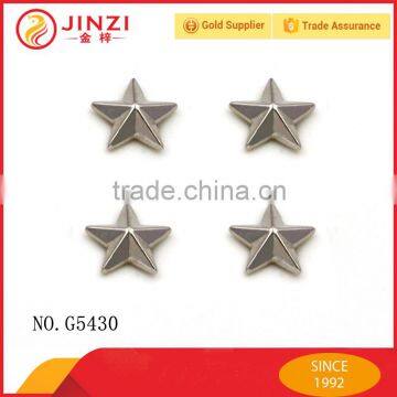 Wholesale price Decorative metal star rivets