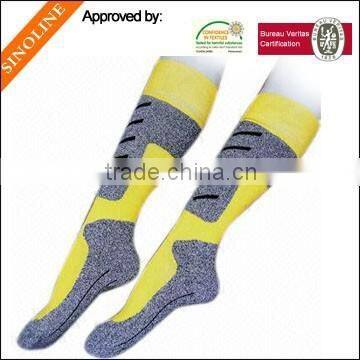 Women's merino wool outdoor socks with thermolite yarn