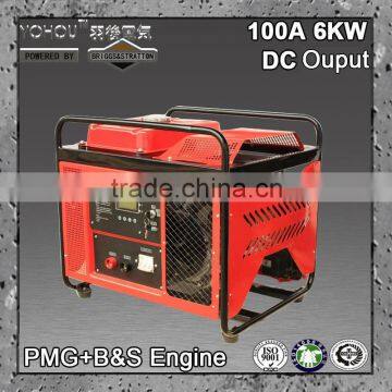 Honda 6kw 13hp 100a brushless 48v dc genset