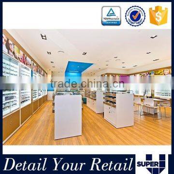 2016 Customized Fashion High Quality Optical Glasses Shop Interior Design