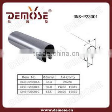 demose slot tube for glass railing/stainless steel bracket