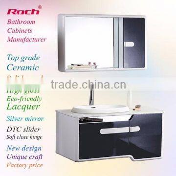 ROCH 8025 New Style Modern Silver Mirror Bathroom Cabinet,Wood Cabinet,Spain Bathroom Cabinet